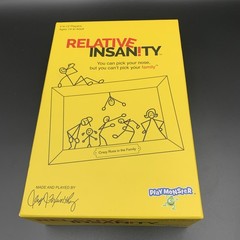 Relative Insanity Game -Jeff Foxworthy- Play Monster 4-12 Players /14+ Years Old