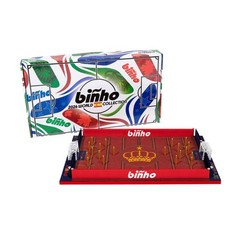 Binho Board Classic Spain Edition 2 Player Tabletop Pinball Soccer Game