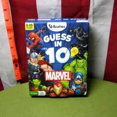 MARVEL UNIVERSE Guess in Ten matching game 2022 comic-book heroes Black Panther