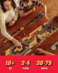 Post-Apocalyptic Racing Board Game – Thunder Road Vendetta – 2-4 Players, 30-75