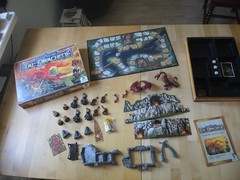 The Black Eye – Valley of the Dragon – Schmidtspiele 100% complete 1993 Unpainted