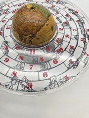 RARE Vtg 1973 Pacific Game Company Columbus Was Wrong Game Board Tartaria Globe