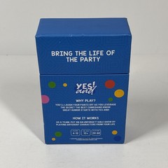 Yes! And. Party Game – MIME, Charades – Improv For Everyone, Be Spontaneous!