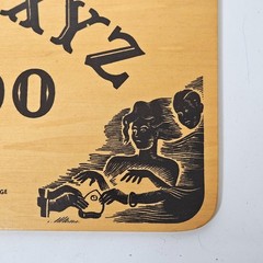 1967 Ouija Board Parker Brothers No.602 William Fuld Wooden Deluxe Edition Rare