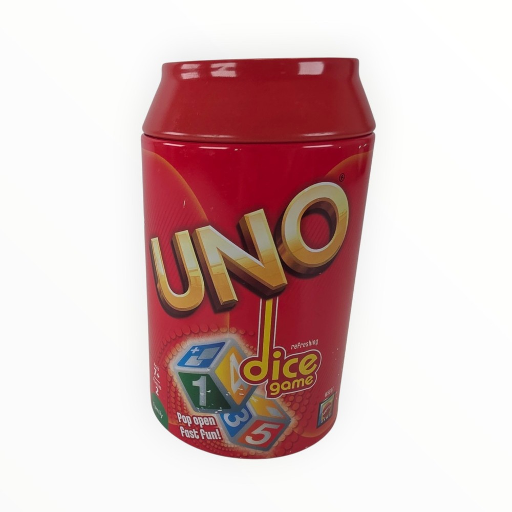Uno Dice Game 2011 Red Can Complete