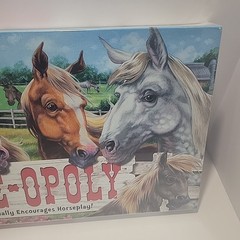 Horse-Opoly Board Game by Late For The Sky NEW SEALED Horseopoly USA Monopoly