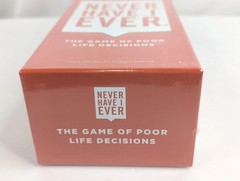 NEVER HAVE I EVER-Poor Life Decisions Game Classic Edition Party SEALED 2015