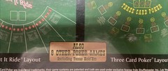Let It Ride Three Card Poker Texas Hold ‘Em Home Casino Game Set SEALED ~ NEW