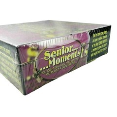 Senior Moments Game Family Party Humorous Memory Age 12 and Up New Sealed