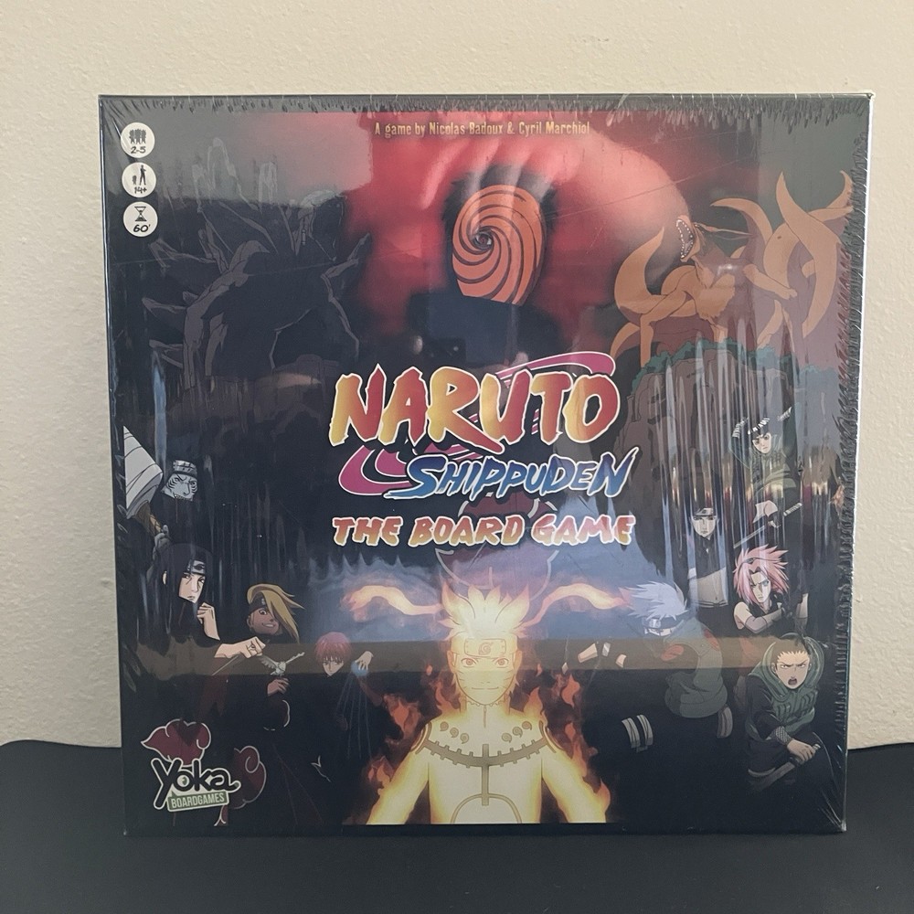 New! Sealed! Naruto Shippuden The Board Game – Fun Strategy Game for 2-5 Players