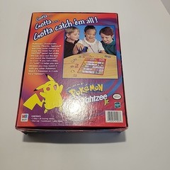 Pokemon Yahtzee Jr Vintage 1999 Milton Bradley Hasbro Nintendo Gotta Catch Em