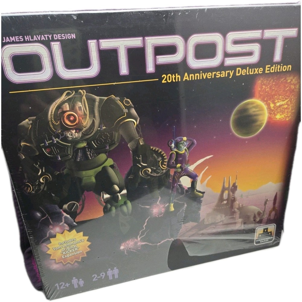 Stronghold Games Outpost Deluxe 20th Anniversary Board Game Sci-Fi 2-9 12+