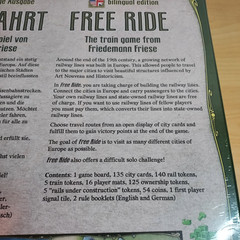 Free Ride USA – Railroad Development Strategy Board Game, 1950 Rio Grande Games