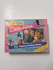 Girl Talk Date Line Board Game Golden Vintage 1989 Complete with Cassette Tape