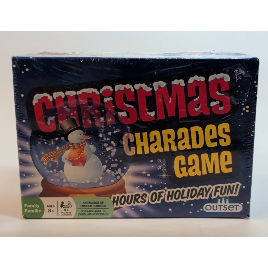 CHRISTMAS CHARADES Game Ages 8+ Complete 220 Cards 2018 New / Sealed