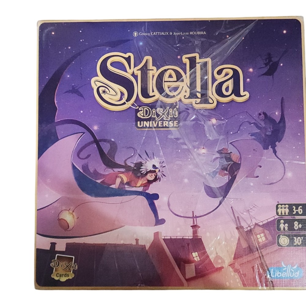 Stella Dixit Universe Board Game Libellud Family Party Card Game DMG BOX
