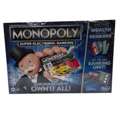 MONOPOLY Super Electronic Banking Game All In One Banking Unit Brand NEW