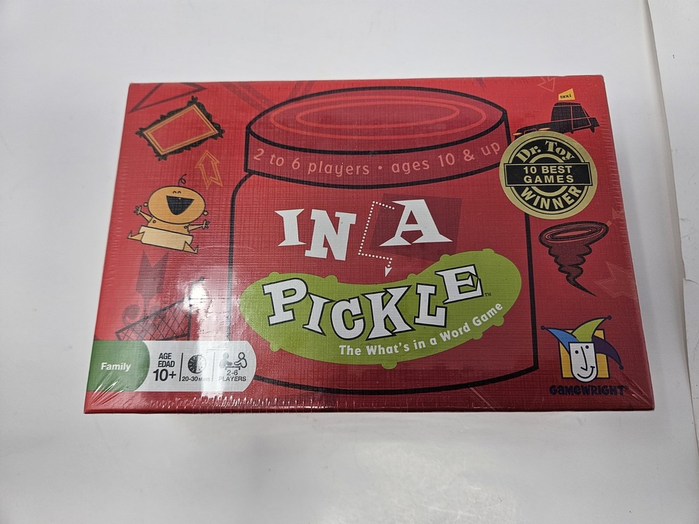 In a Pickle – Creative Thinking Family/Party Card Game – Gamewright NIB