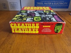 Creature Features Board Game of Horror – Movie Monsters Frankenstein (Complete)