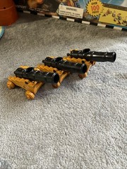 1995 Pressman Weapons and Warriors Pirate Battle Game, Near Complete