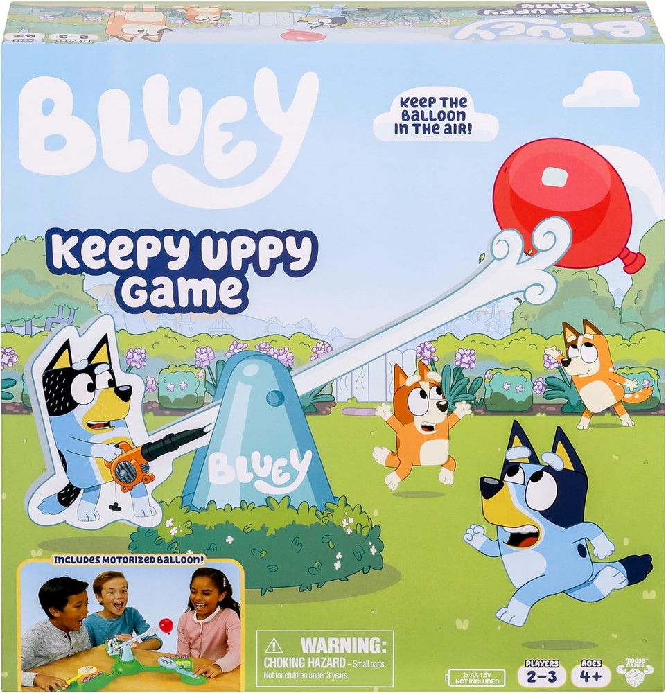 Bluey Keepy Uppy Game Keep The Balloon in The Air