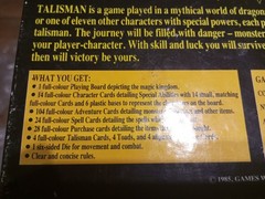 Talisman The Magical Quest Game 2nd Edition + Dungeon Expansion VG