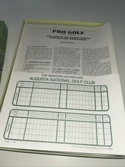 Pro Golf Sport Illustrated 1982,The Avalon Hill Game Company. Used.Printed In US