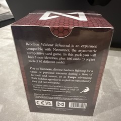 Rebellion without rehearsal Compatible with Netrunner, Null Signal Games