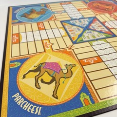 Parcheesi Board Game Milton Bradley Classic Game of India 2001 Vintage