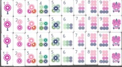 DARK GREEN – 4 Layer Acrylic Mahjong Tiles Full American Set 160 Tiles US SELLER