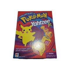 Pokemon Yahtzee Jr Vintage 1999 Milton Bradley Hasbro Nintendo Gotta Catch Em