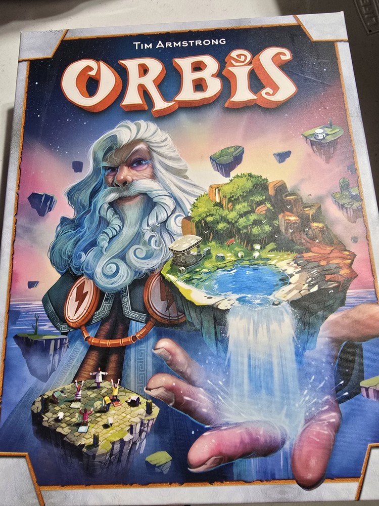 Orbis By Tim Armstrong Board Game 2018 Space Cowboys Games 100% COMPLETE BG