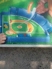 Vintage RARE 1973 Ideal Toys Hank Aaron Baseball Game