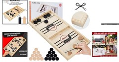 Ultimate Fast Sling Puck Game – A Woodcrafted Adventure for Parties & Gatherings