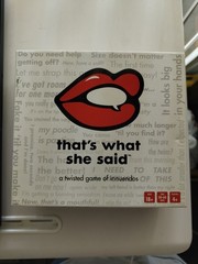 That’s What She Said Game – The Hilariously Twisted Party Game Adults Only New