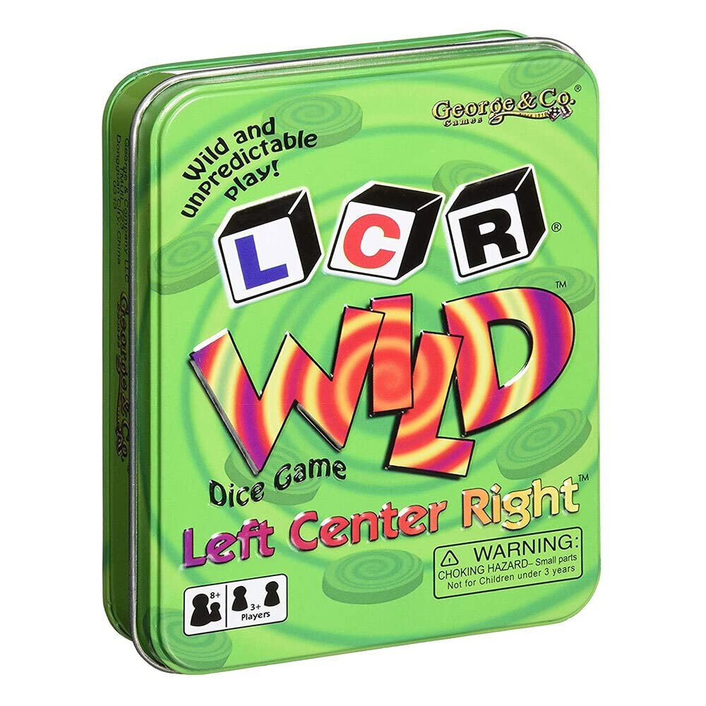 George and Company GEO0723 LCR (R) Wild Dice Game