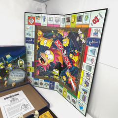2005 Treehouse Of Horror Monopoly 100% Complete board Game the Simpsons rare