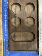 Vintage African Stone Folk Game Of Skill & Logic by FOUR GENERATIONS 23×5.5 1970