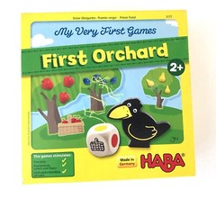 Haba My Very FIRST ORCHARD Game Preschool Matching Wooden Fruit 3177 Germany