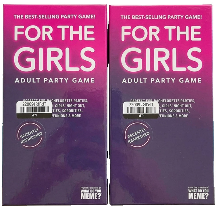 Lot Of (2) For The Girls Card Game by Relatable Adult Party Game