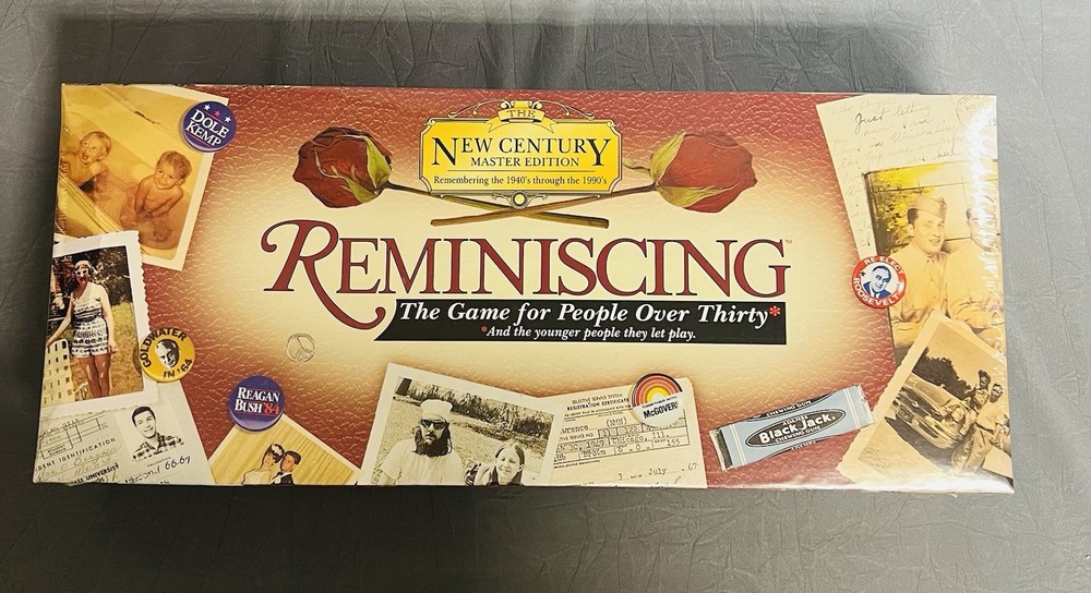 Reminiscing the Master Edition Board Game For “People Aged Over 30″ New &Sealed