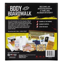Hunt a Killer Body on the Boardwalk Immersive Murder Mystery Game New Sealed