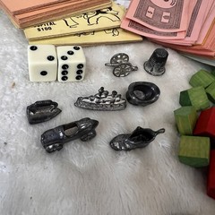 Vintage Monopoly Collection Lot 1930s Parker Bros Sets + 1970s Complete Game