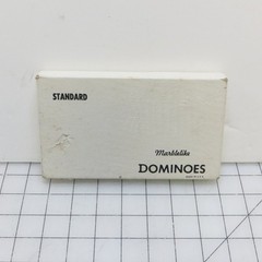 Vintage Puremco MarbleLike Green Standard Dominoes Set of 28 & Box – Made in USA
