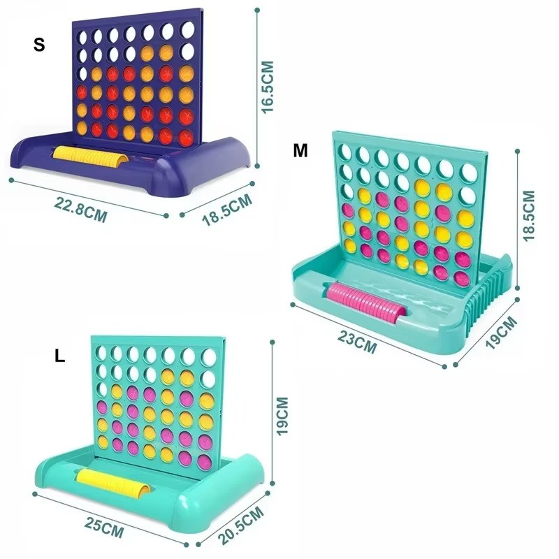 Connect 4 Foldable Board Game Classic Family Strategy Toy Kids