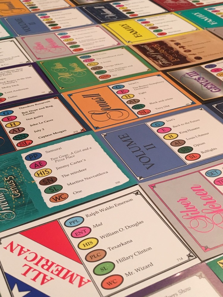 2000 TRIVIAL PURSUIT CARDS (15 Editions – YOU PICK) 20 Different 100-Card Decks!