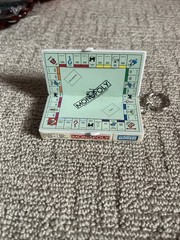VINTAGE 1998 MINIATURE MONOPOLY missing 1 Dice HASBRO