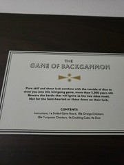 Ridley’s Games Room Backgammon Complete Pieces Are Sealed New Open Box