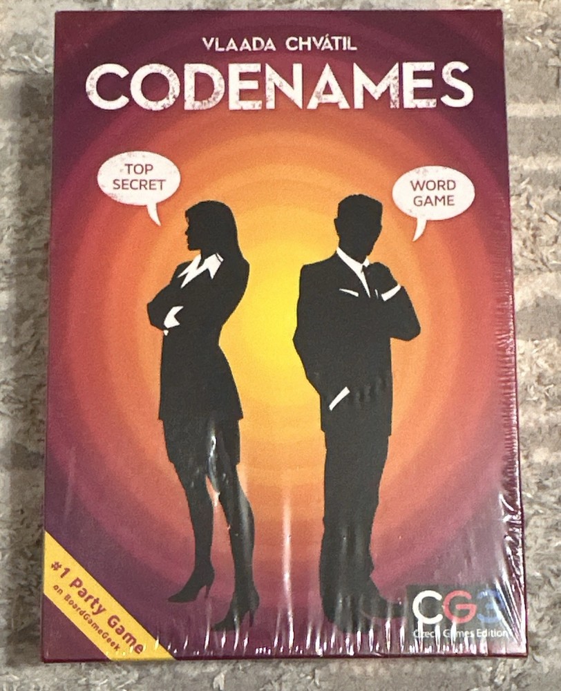 Czech Games Edition Codenames Word Game Spies 2+ Players Ages 10+