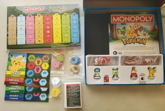 Hasbro, Monopoly Pokemon Board Game, See Description